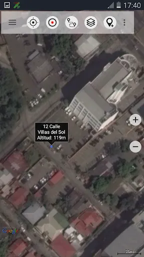 Ảnh chụp màn hình của Central America Topo Maps