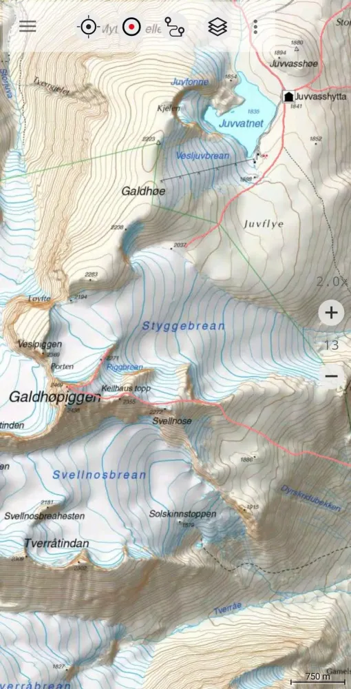 Norway Topo Maps स्क्रीनशॉट