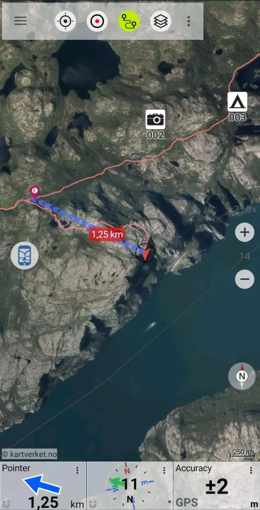 Norway Topo Maps स्क्रीनशॉट