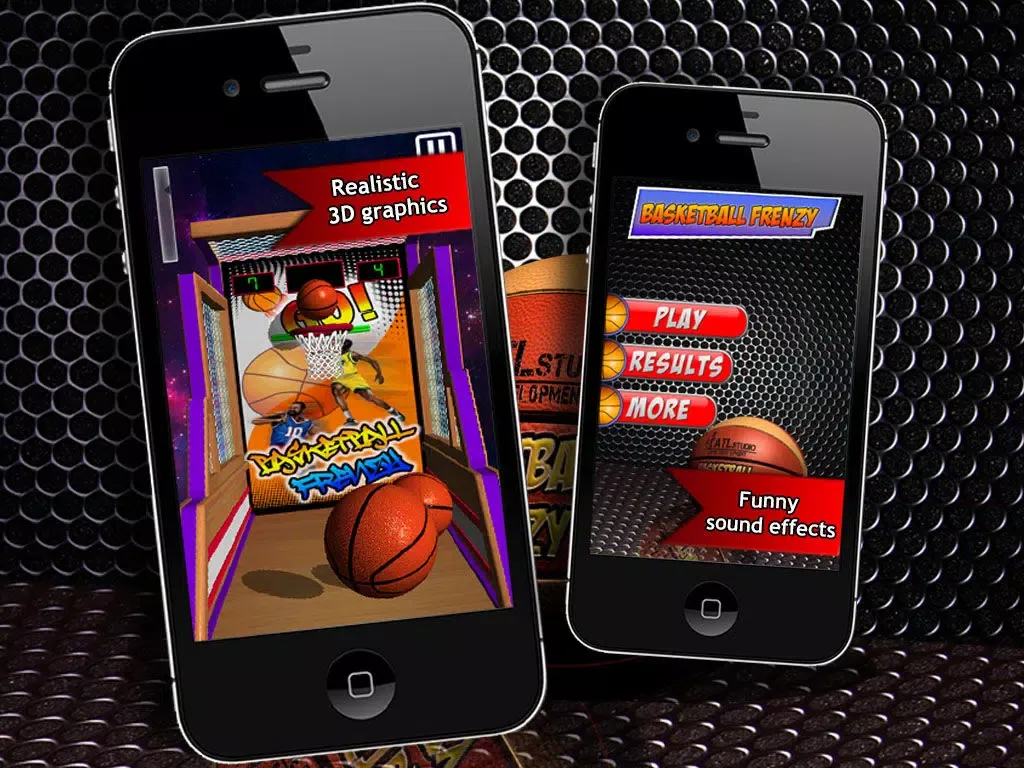 Скриншоты BasketBall Frenzy - 3D iPad 