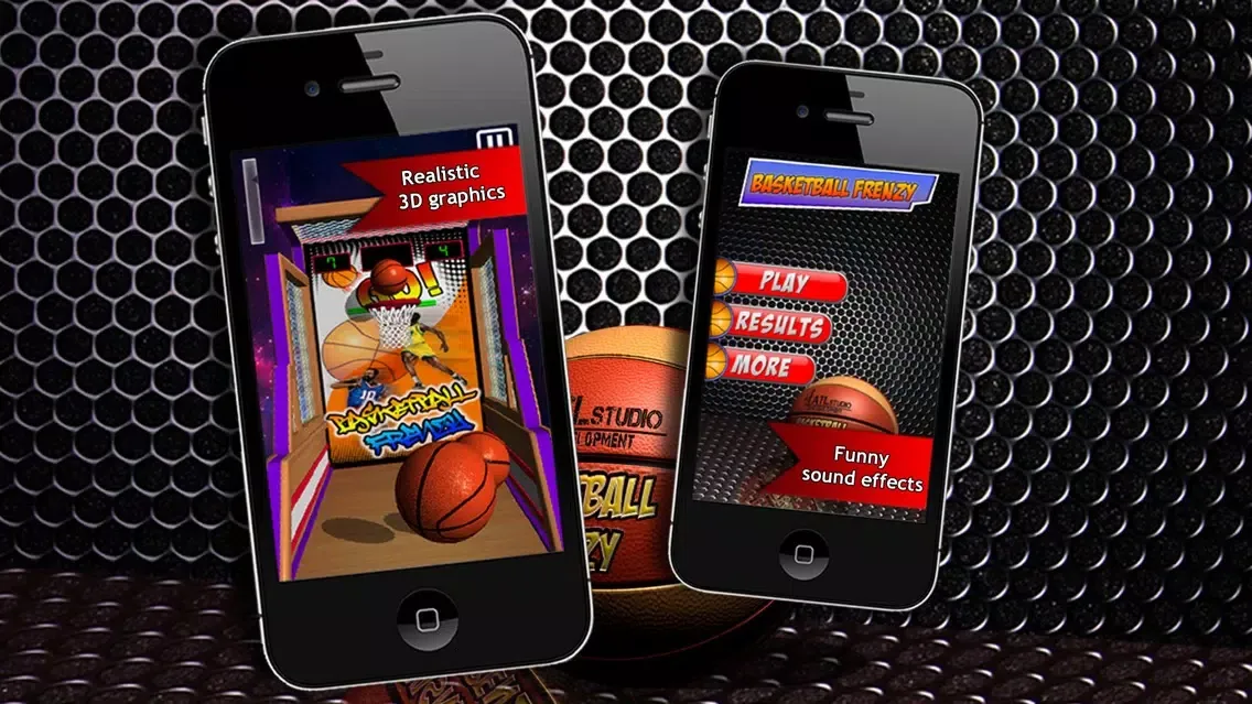 Скриншоты BasketBall Frenzy - 3D