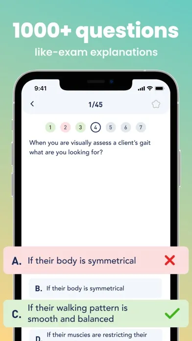 AMTA Mblex Exam Practice سکرین شاٹس