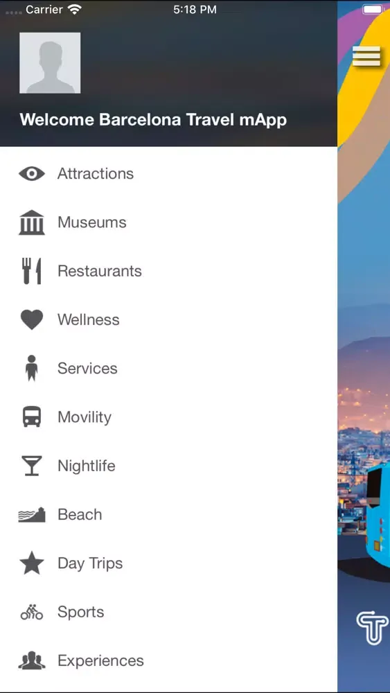 Barcelona Travel mApp Screenshots