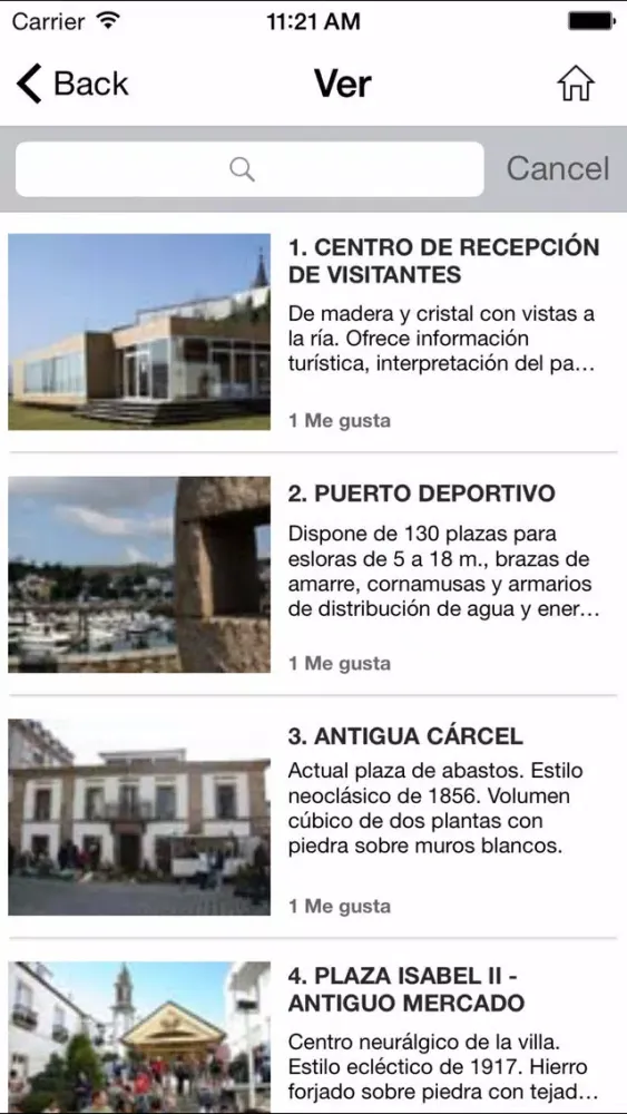 Zrzuty ekranu Ortigueira Guía Oficial