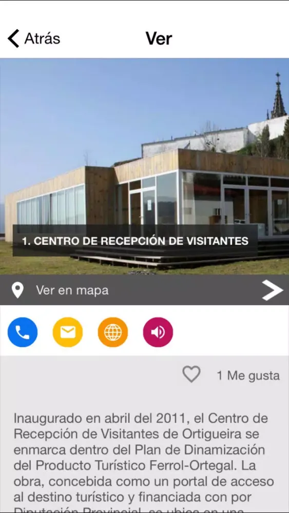 Zrzuty ekranu Ortigueira Guía Oficial