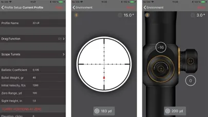 ATN Ballistics Screenshots