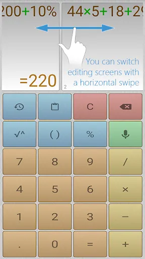 Screenshot di Voice Calculator Pro