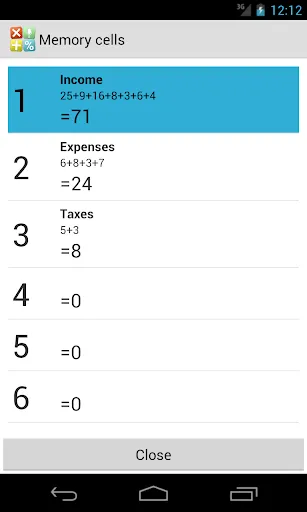 Screenshot di Voice Calculator Pro