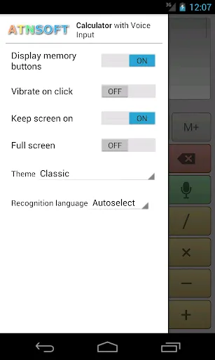 Screenshot di Multi-Screen Voice Calculator