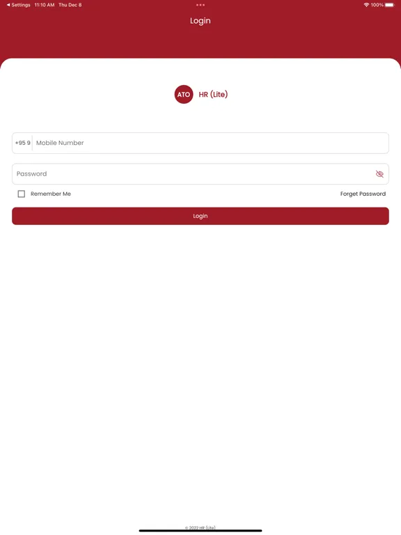 HR (Lite - Employees) iPad  Screenshots