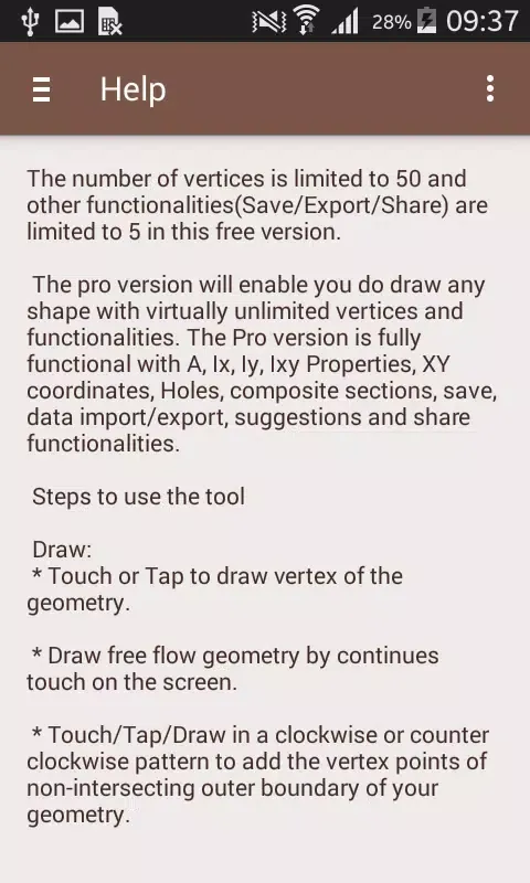 Mass Moment of Inertia Lite Screenshots