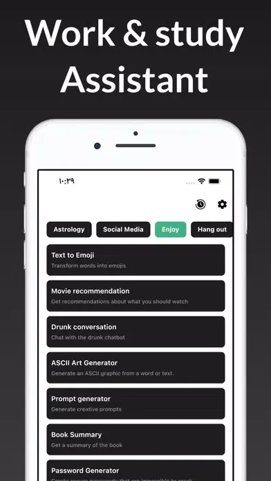 Tangkapan layar AI Chatbot - Fast Ai Chat