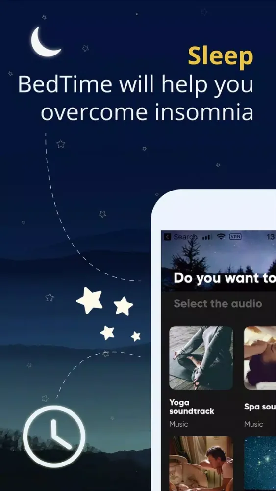 Tangkapan skrin BedTime: Sleep sounds & Relax