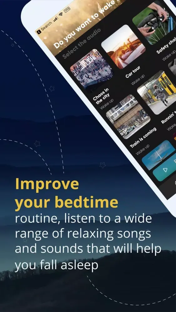 Tangkapan skrin BedTime: Sleep sounds & Relax