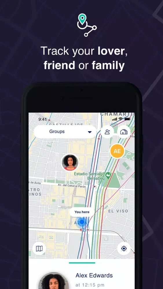 Capturas de pantalla de GeoFind: Location tracker