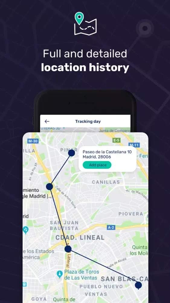 Capturas de pantalla de GeoFind: Location tracker