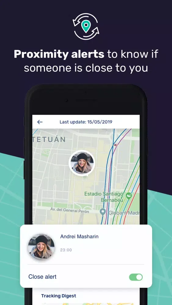 Capturas de pantalla de GeoFind: Location tracker