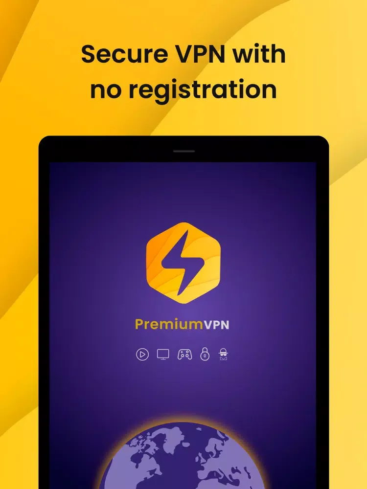 Premium VPN - no registration iPad  スクリーンショット