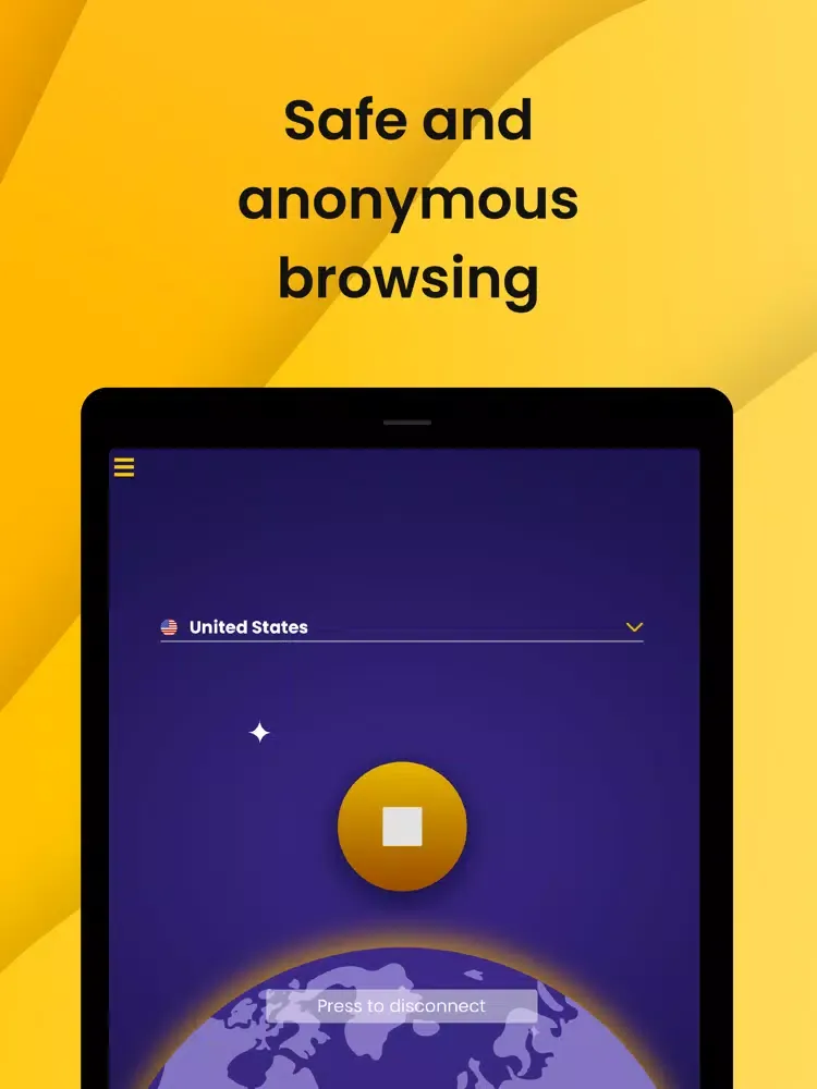 Premium VPN - no registration iPad  スクリーンショット