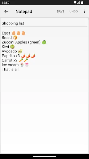 Screenshot di Notepad - simple notes