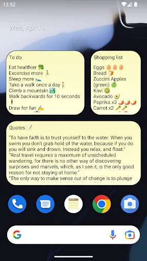 Screenshot di Notepad - simple notes