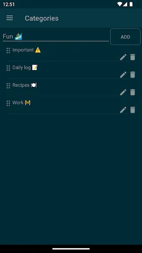 Screenshot di Notepad - simple notes
