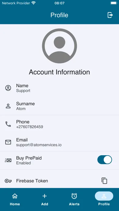 Atom Smart Metering स्क्रीनशॉट
