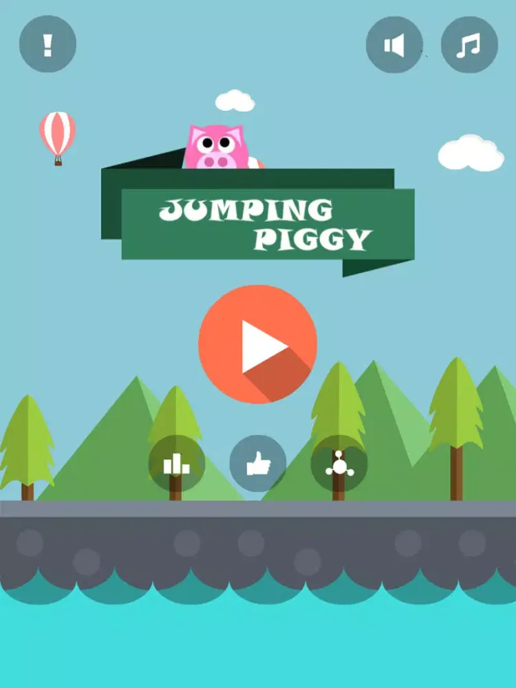 صور Jumping Piggy iPad 