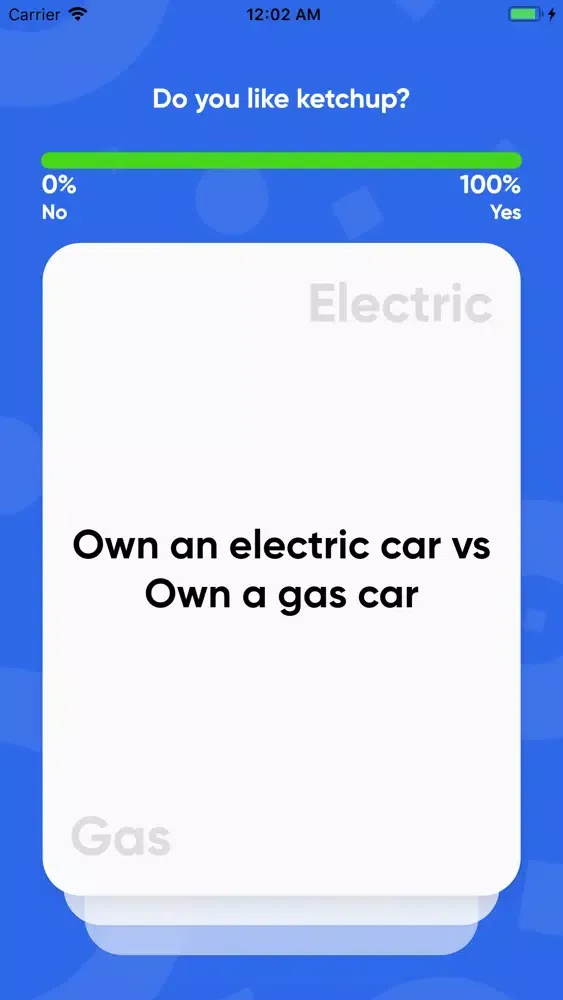 ภาพหน้าจอของ Would you Rather: Swipe