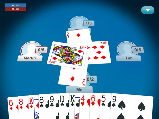 Tangkapan skrin Spades Hollywood : Trick-Taking Card Game iPad 