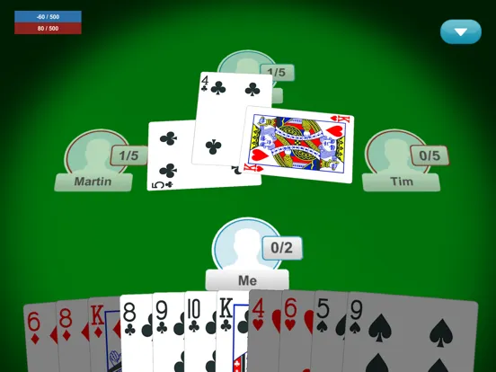 Tangkapan skrin Spades Hollywood : Trick-Taking Card Game iPad 