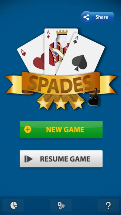 Tangkapan skrin Spades Hollywood : Trick-Taking Card Game