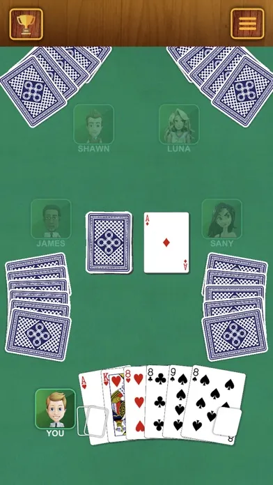 Ảnh chụp màn hình của Crazy Eights - Classic Cards