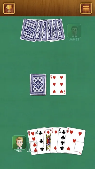 Ảnh chụp màn hình của Crazy Eights - Classic Cards