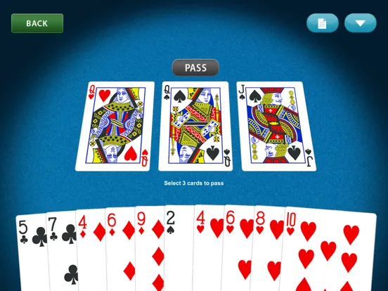Скриншоты Hearts Card Game Classic iPad 