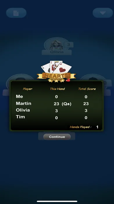Скриншоты Hearts Card Game Classic