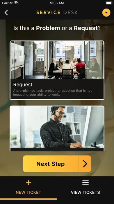Screenshot di Atomic Data Service Desk