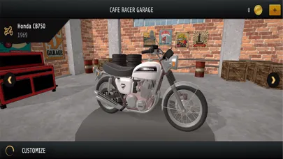 Ảnh chụp màn hình của Cafe Racer Garage