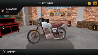 Ảnh chụp màn hình của Cafe Racer Garage
