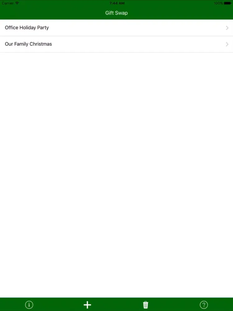 Gift Swap - For Your Christmas, Holiday Party, Gift Exchange, Secret Santa, and More! iPad  Screenshots