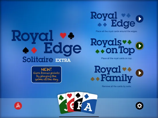 Captures d'écran de Royal Edge Solitaire Extra iPad 