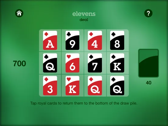 Captures d'écran de Royal Edge Solitaire Extra iPad 