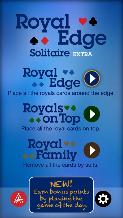 Captures d'écran de Royal Edge Solitaire Extra