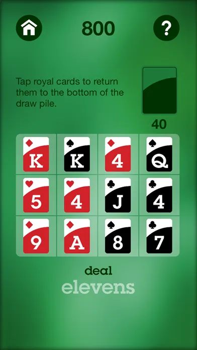 Captures d'écran de Royal Edge Solitaire Extra