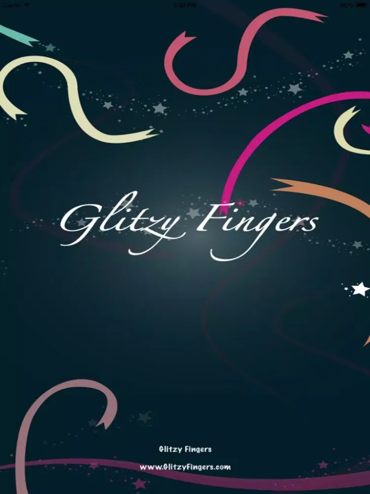 Скриншоты Glitzy Fingers iPad 