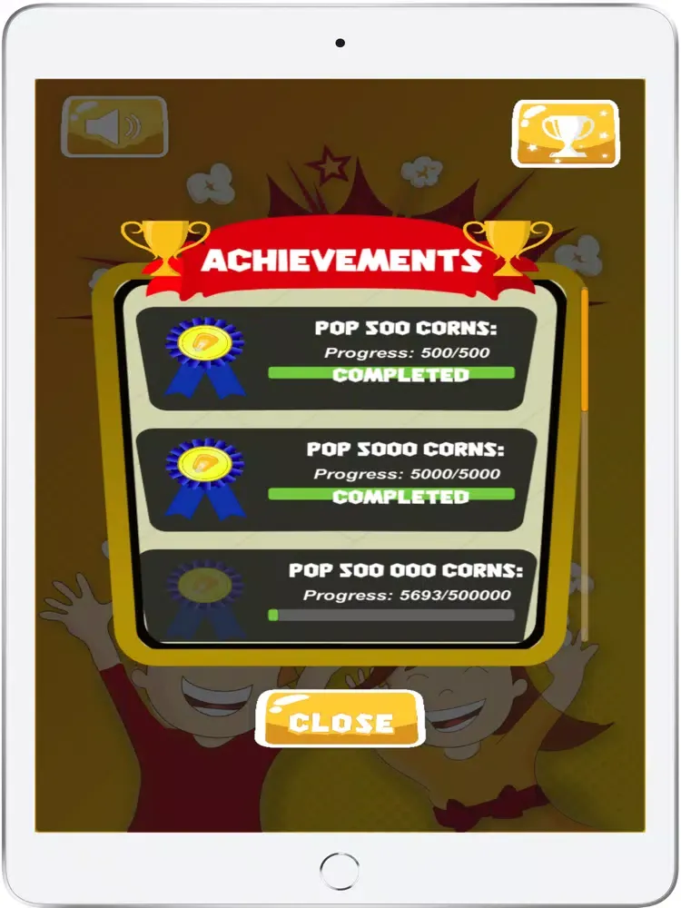 CornPOP iPad  سکرین شاٹس