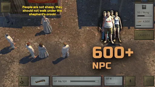 Atom RPG 스크린샷
