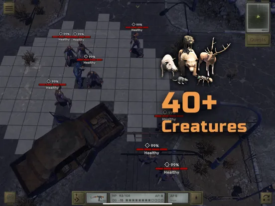 تصاویر ATOM RPG iPad 