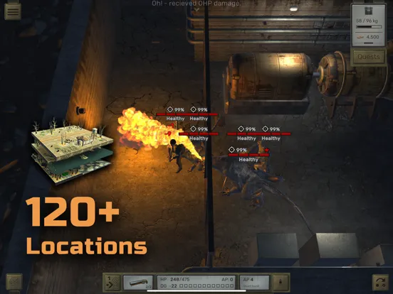 تصاویر ATOM RPG iPad 
