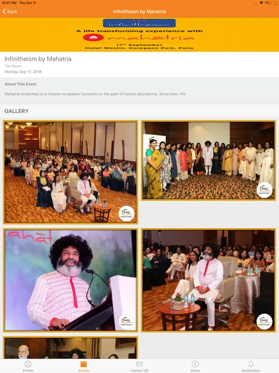 تصاویر FICCI FLO Pune iPad 